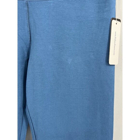 Fishers Finery Pant Legging Size Large L Women Blue Pocket Stretch Pocket New - Picture 3 of 8